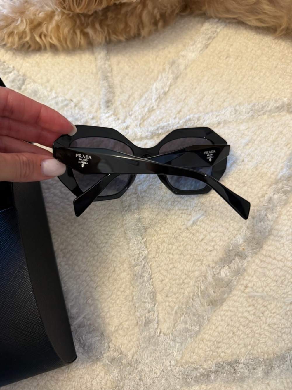 Prada PR 16WS Geometric Sunglasses - Picture 4 of 6